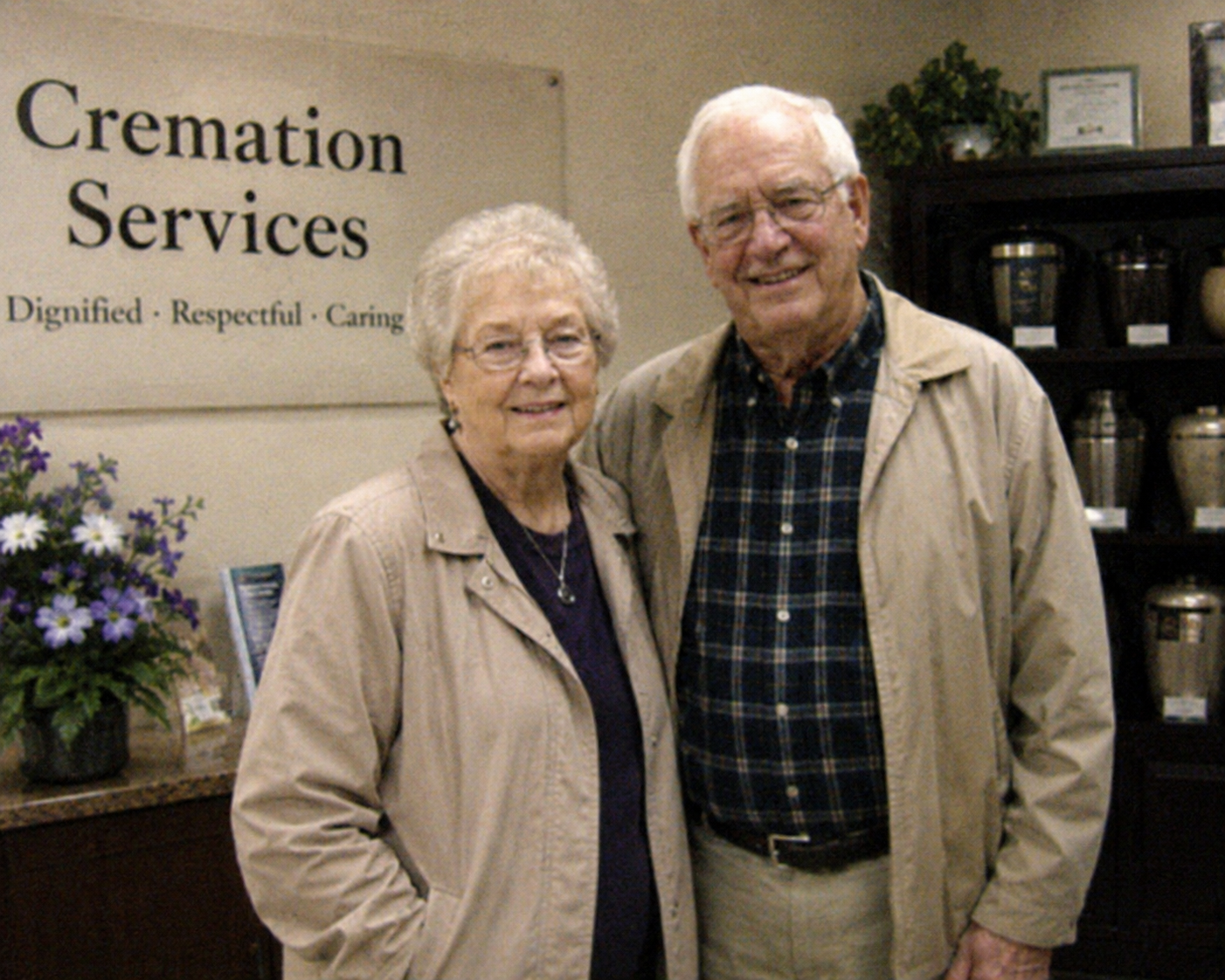 Rachel and Dan, founders of Comfort Memorial Pet Cremation
